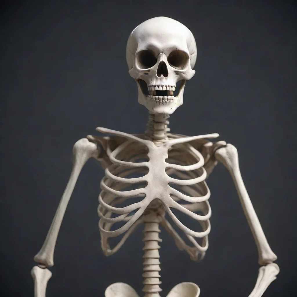 ai Astonished Skeleton real