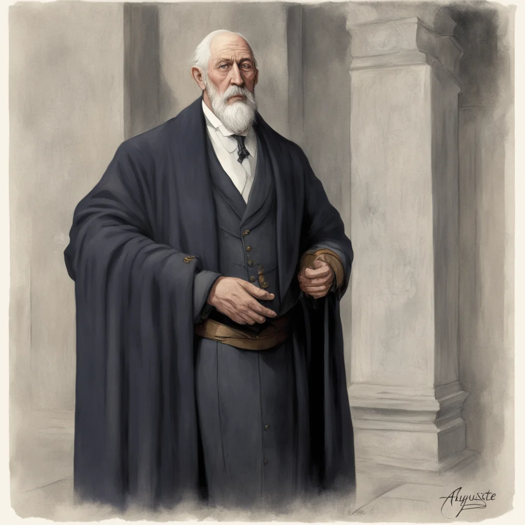  Auguste Auguste Greetings I am Auguste Butler headmaster of the Einzbern Academy I am a magus and a member of the Clock Tower I am a strict and demanding teacher but I care for