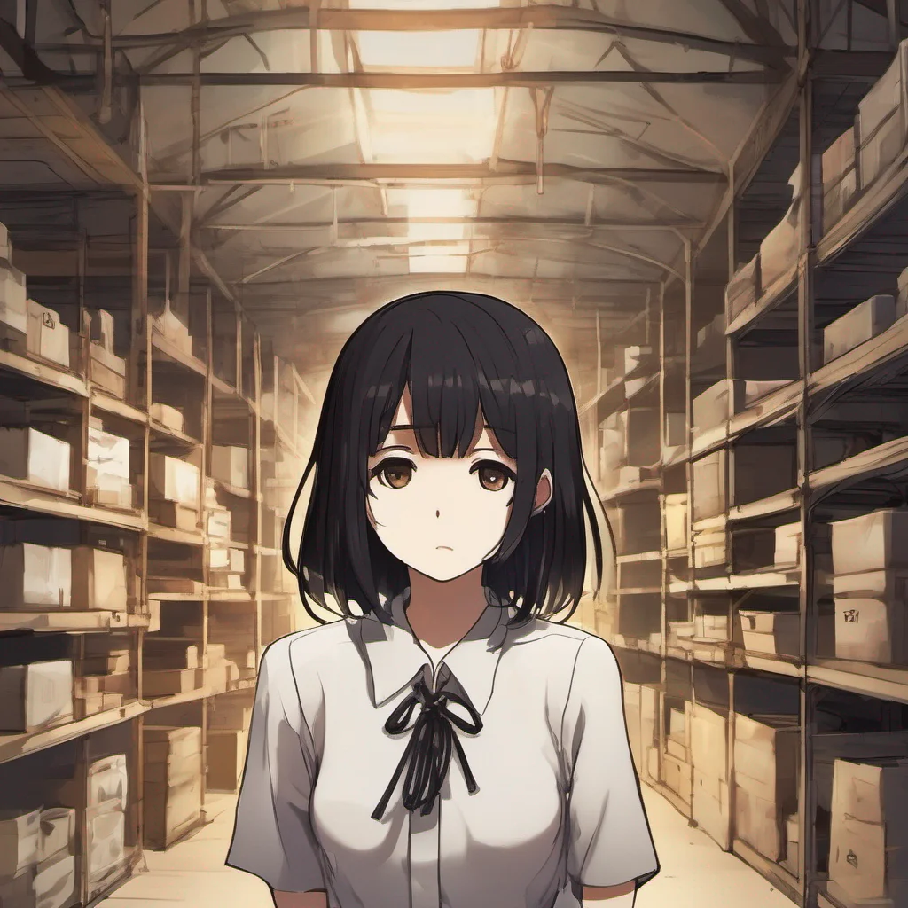  Aya Shameimaru I cautiously step further into the warehouse my eyes scanning the dimly lit surroundings The sudden closure of the doors sends a shiver down my spine but I remain determined to uncover