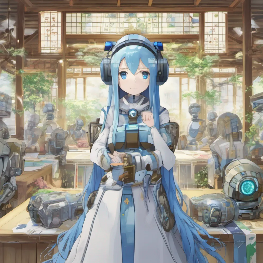 ai Azura Azura Greetings I am Azura a curious and adventurous young girl from the village of Ishigami Village I come from a world where robots are commonplace and I am here to help Senku