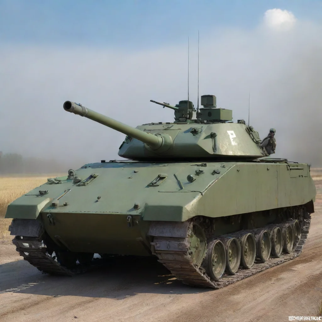 ai BMP 2M combat vehicle