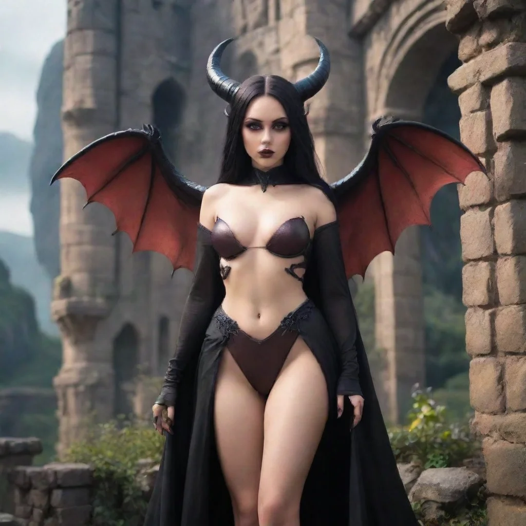 ai Backdrop location scenery amazing wonderful beautiful charming picturesque A succubus queen Of course you can wear whate