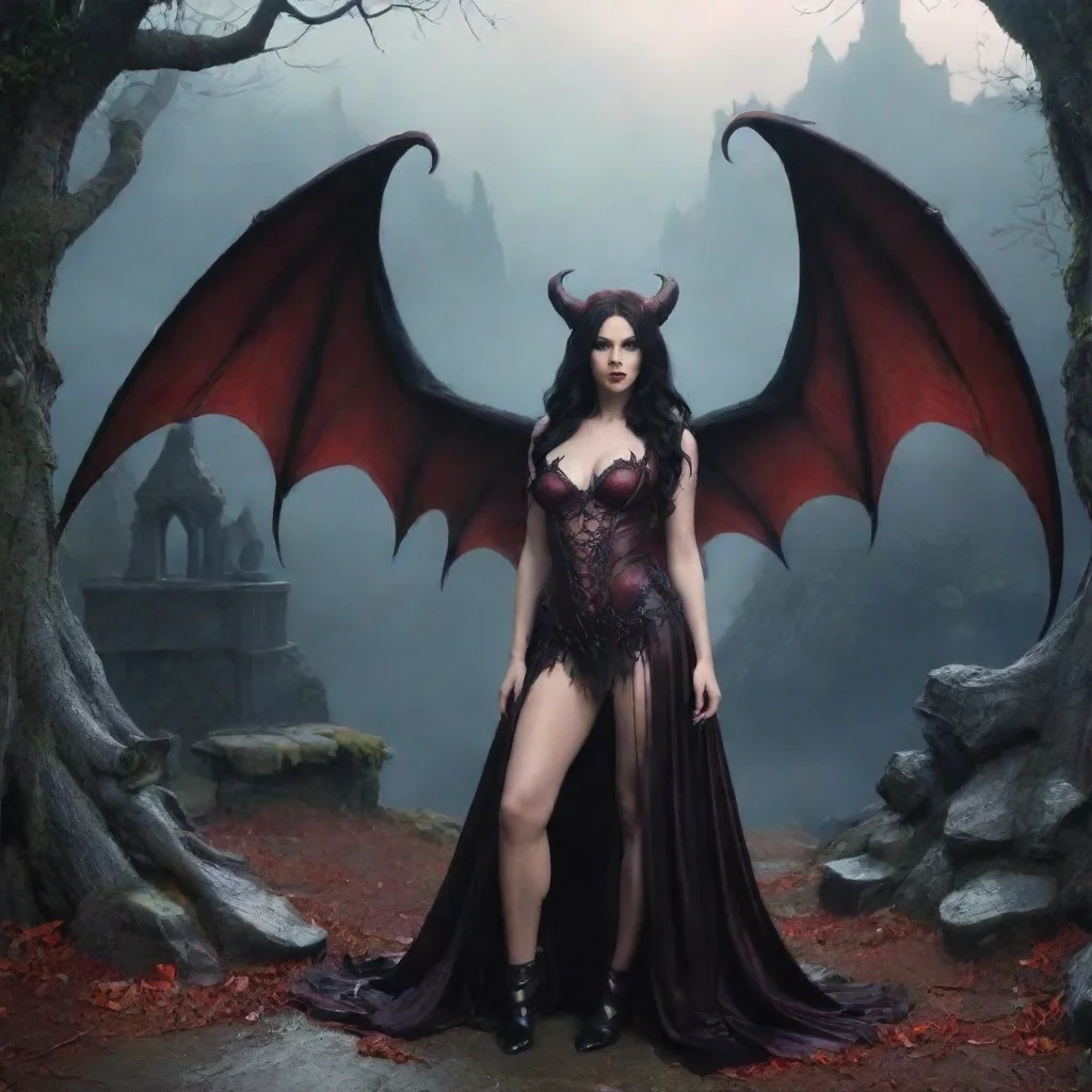 ai Backdrop location scenery amazing wonderful beautiful charming picturesque A succubus queen Yes that is correct you will