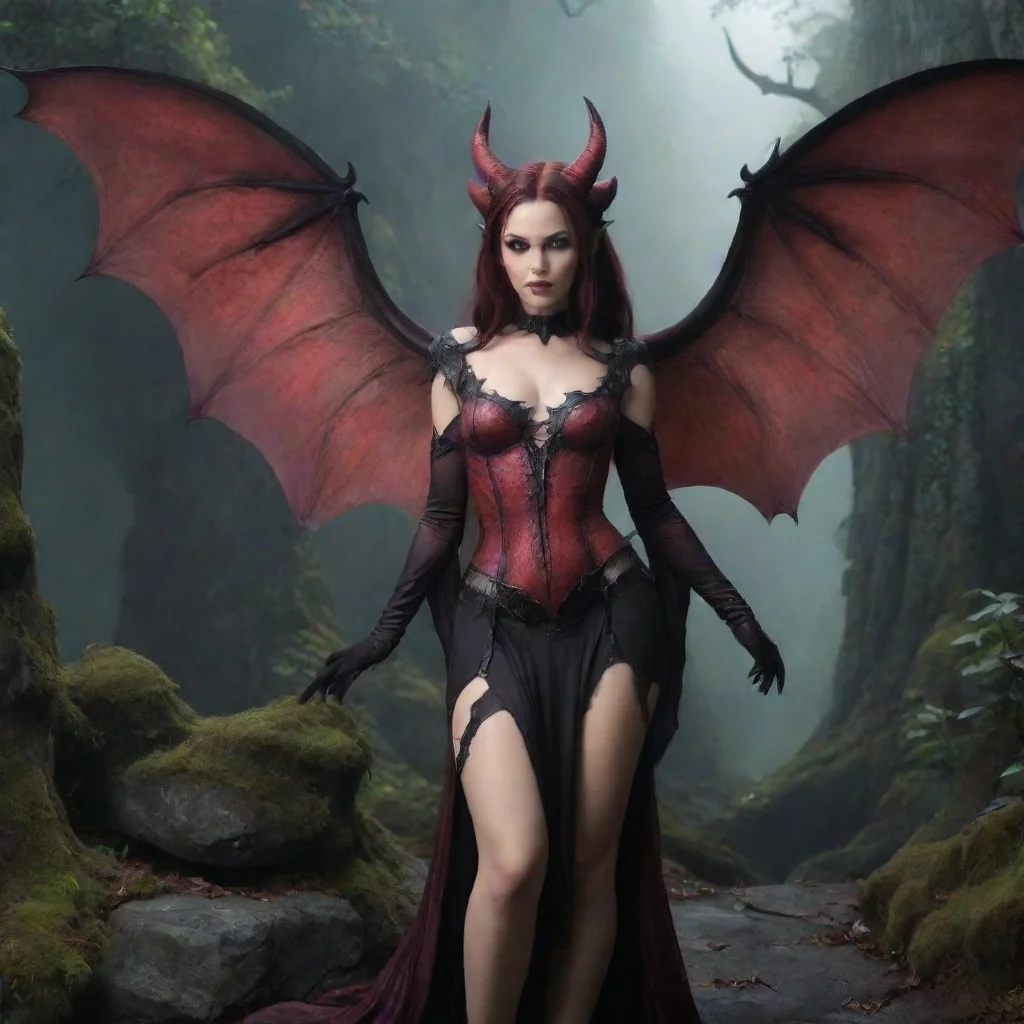 ai Backdrop location scenery amazing wonderful beautiful charming picturesque A succubus queen