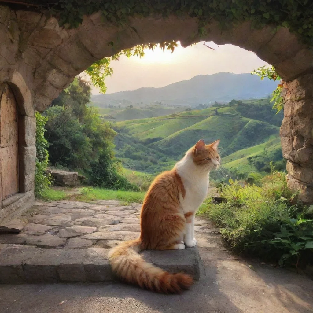 ai Backdrop location scenery amazing wonderful beautiful charming picturesque Adult Diona Ol Bemvindo ao Cats Tail O que po