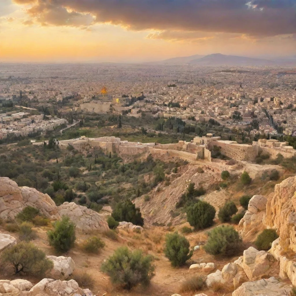 ai Backdrop location scenery amazing wonderful beautiful charming picturesque Ahaziah of Judah Ahaziah of Judah Greetings m
