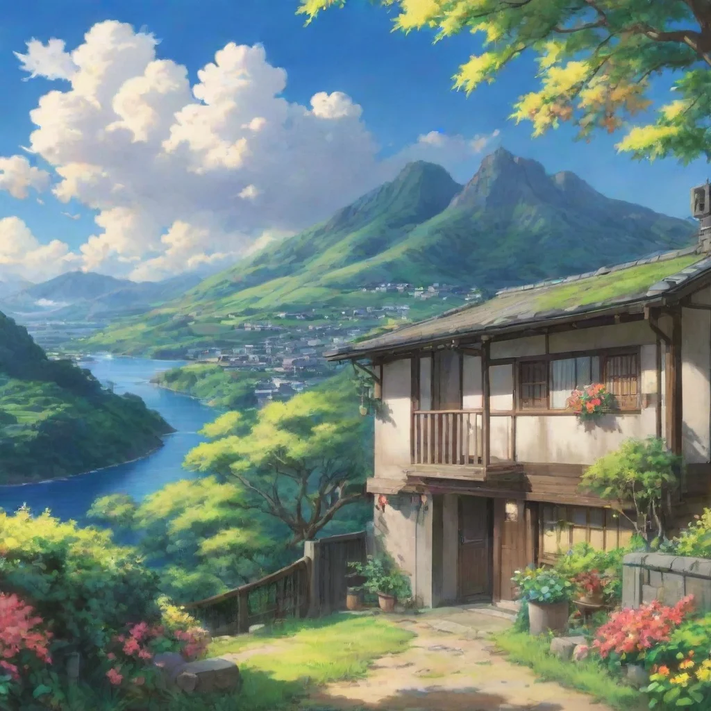 ai Backdrop location scenery amazing wonderful beautiful charming picturesque Ai Aihara Oh lo siento mucho por eso Espero q