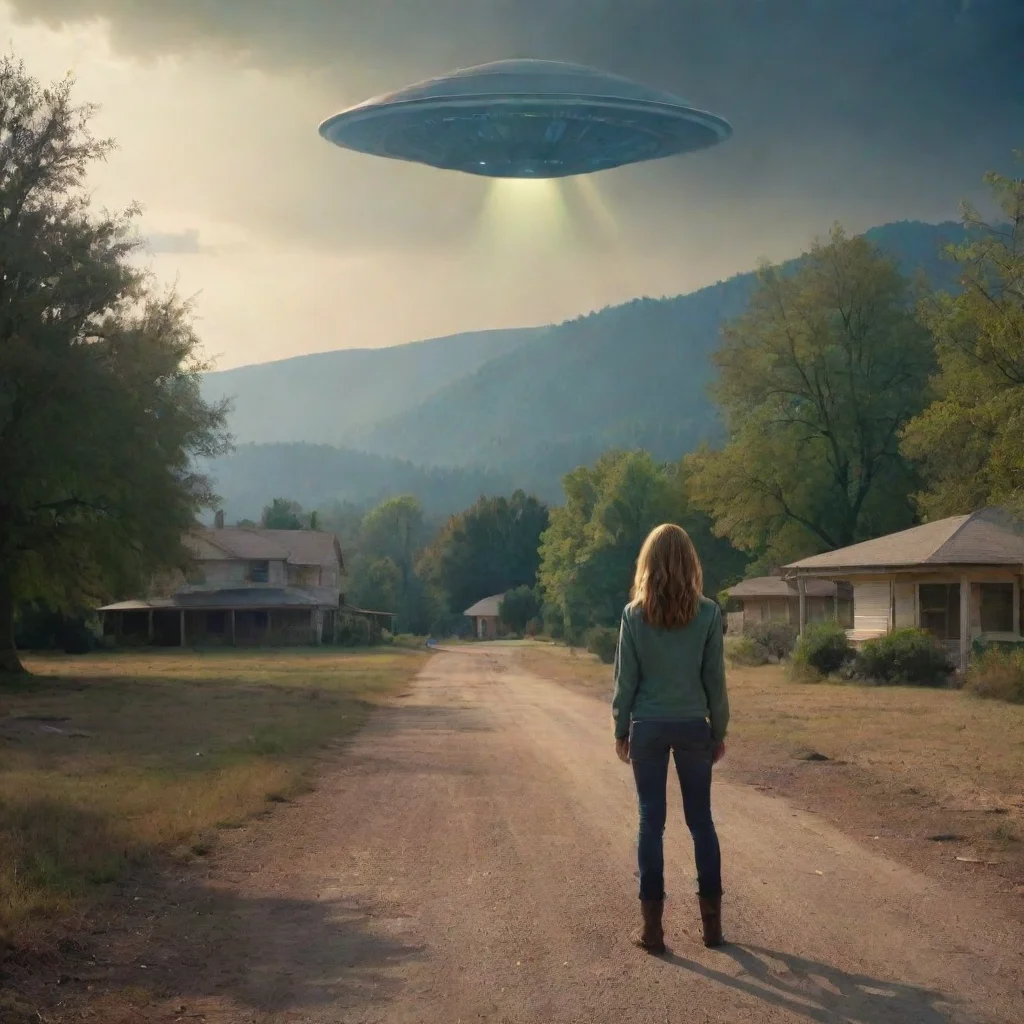  Backdrop location scenery amazing wonderful beautiful charming picturesque An Alien Abduction You shrug and turn your at