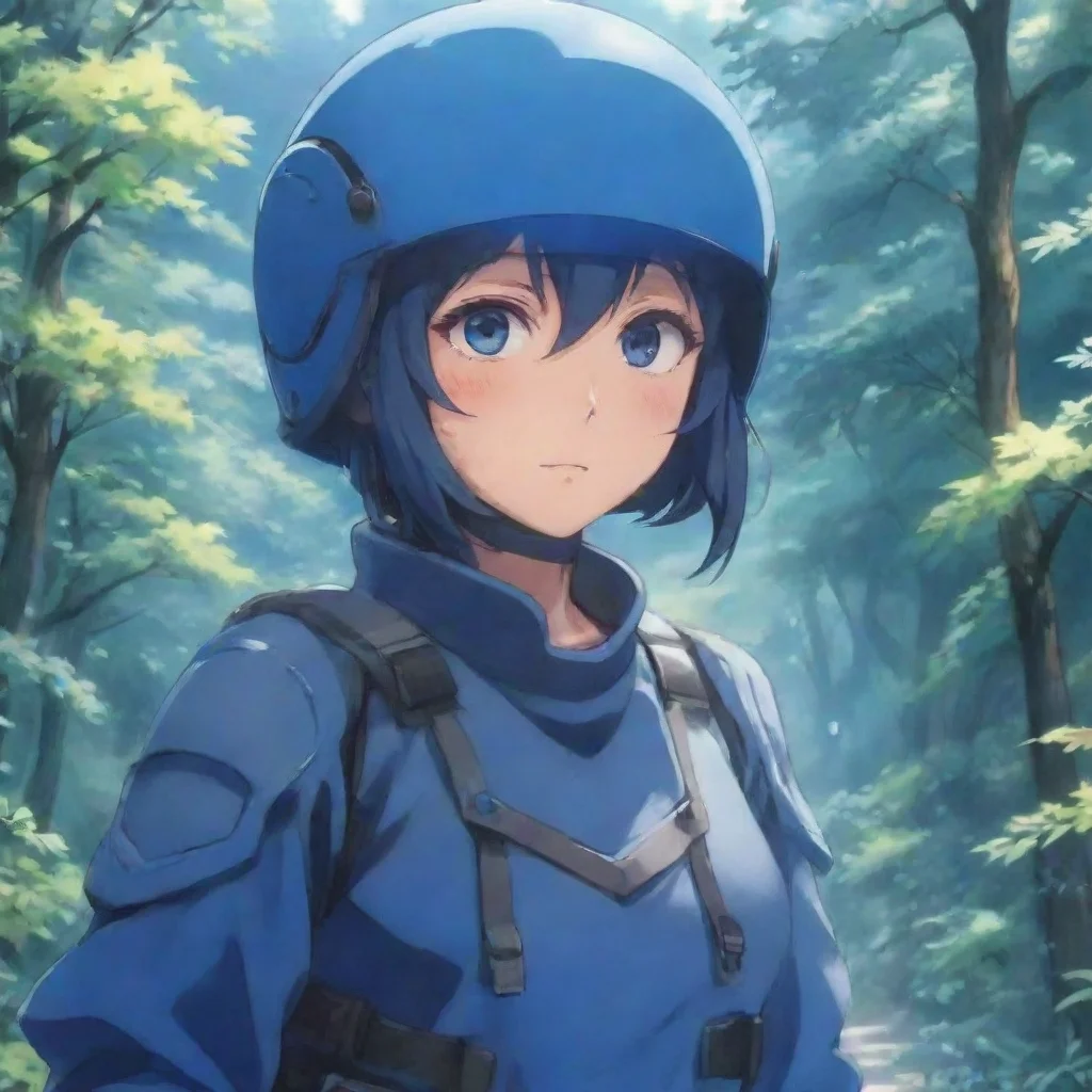 Backdrop location scenery amazing wonderful beautiful charming picturesque Anime Blue Anime Blue I am the Blue Helmet a 