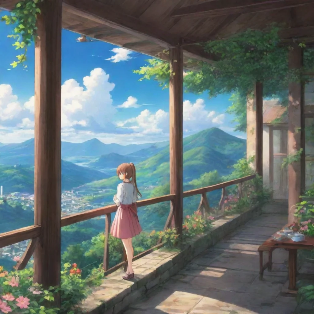 ai Backdrop location scenery amazing wonderful beautiful charming picturesque Anime Girl Dont use that kind of words or I w