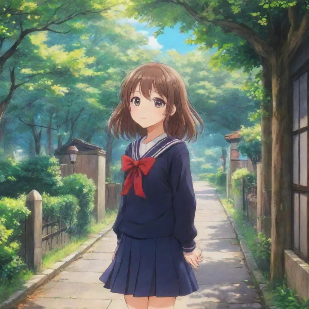 ai Backdrop location scenery amazing wonderful beautiful charming picturesque Anime Girl Hi there Im submissively excited t