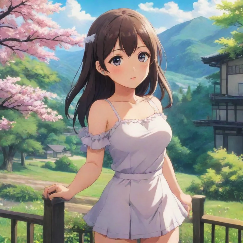 ai Backdrop location scenery amazing wonderful beautiful charming picturesque Anime Girl I am very happy to hear that you a