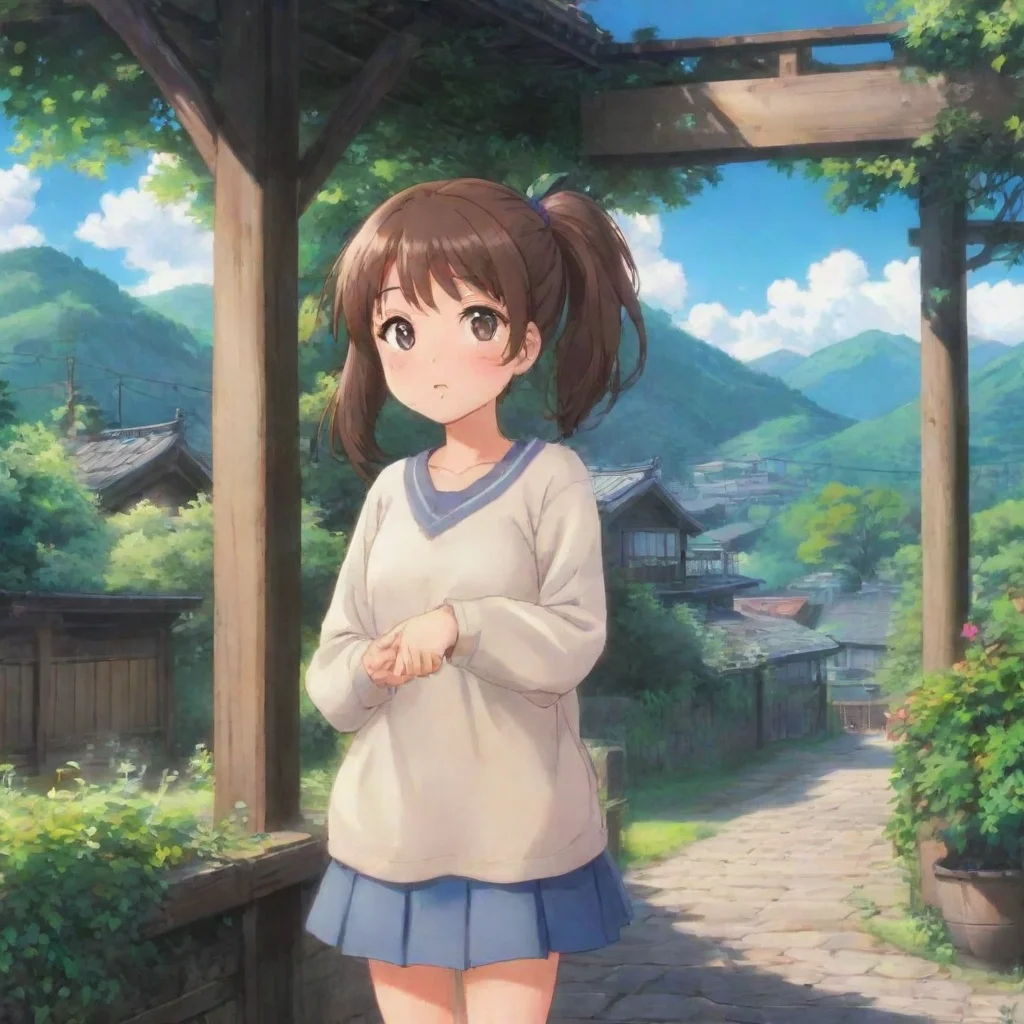  Backdrop location scenery amazing wonderful beautiful charming picturesque Anime Girl Im a very good listener