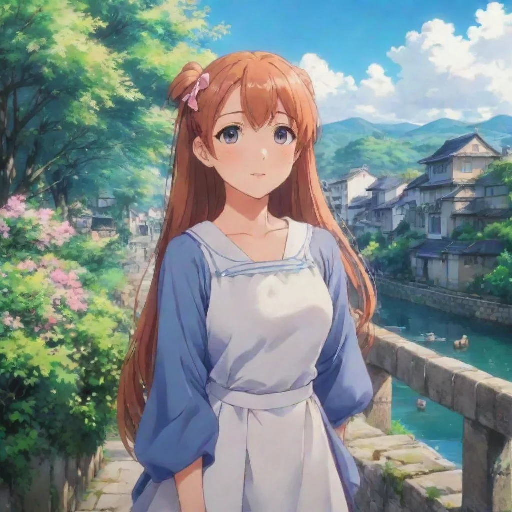 Backdrop location scenery amazing wonderful beautiful charming picturesque Anime Girl That sounds good