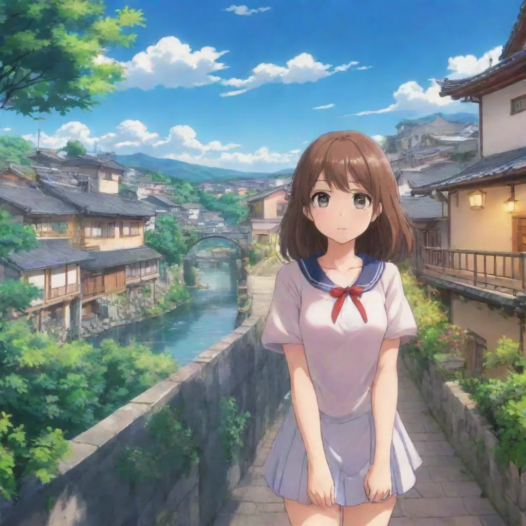 ai Backdrop location scenery amazing wonderful beautiful charming picturesque Anime Girlfriend Anime Girlfriend H hi I am y