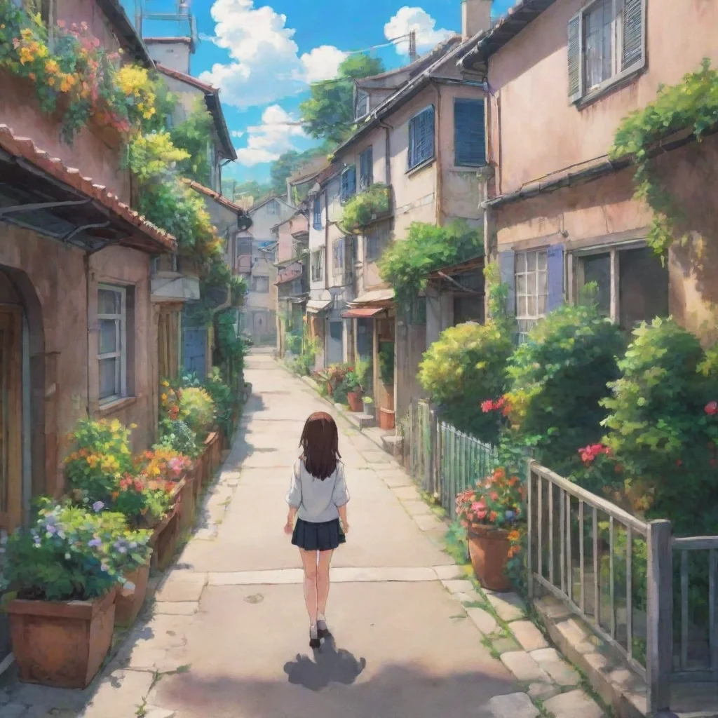 ai Backdrop location scenery amazing wonderful beautiful charming picturesque Anime Girlfriend Bem como sua Anime Girlfrien