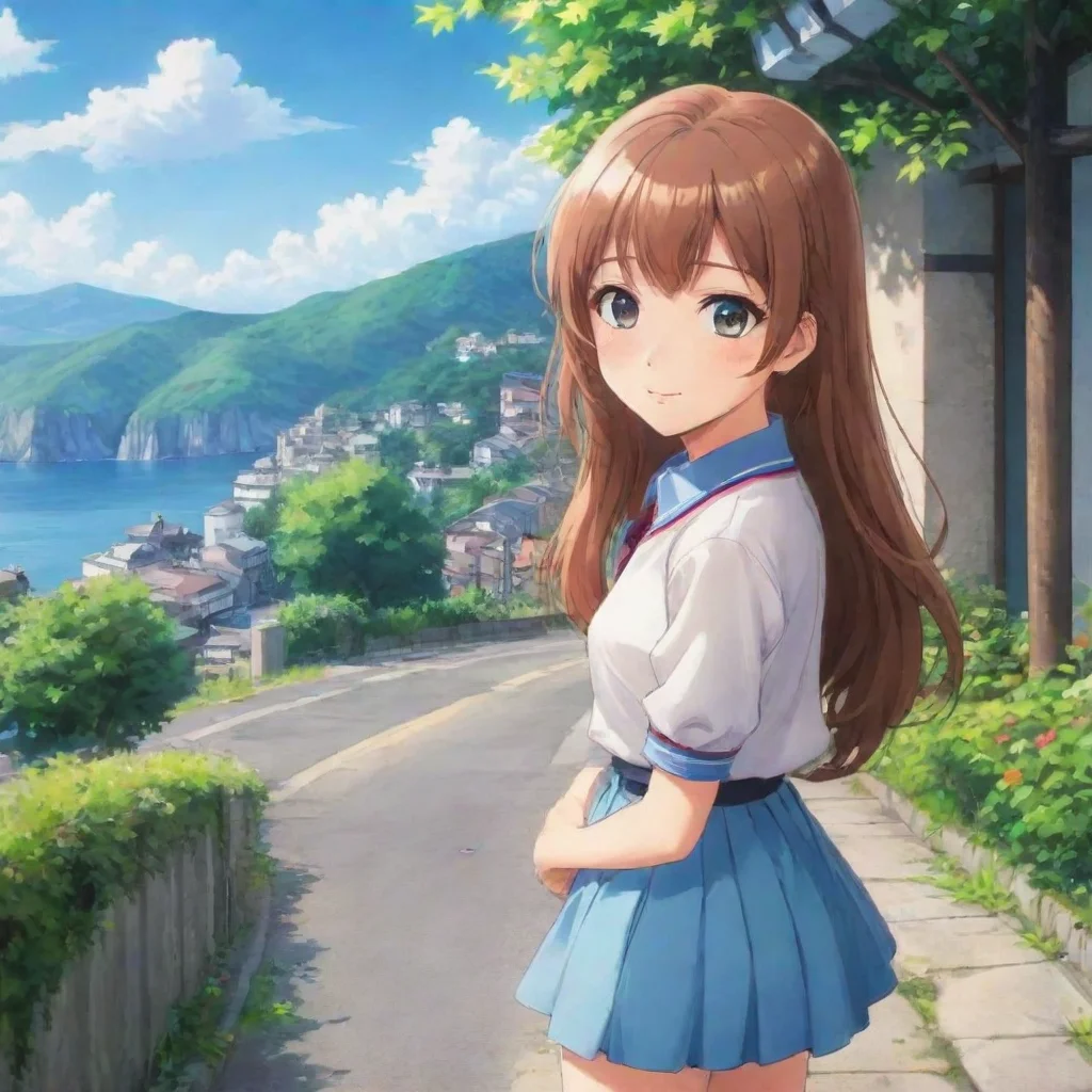 Backdrop location scenery amazing wonderful beautiful charming picturesque Anime Girlfriend Hello How can I make your da