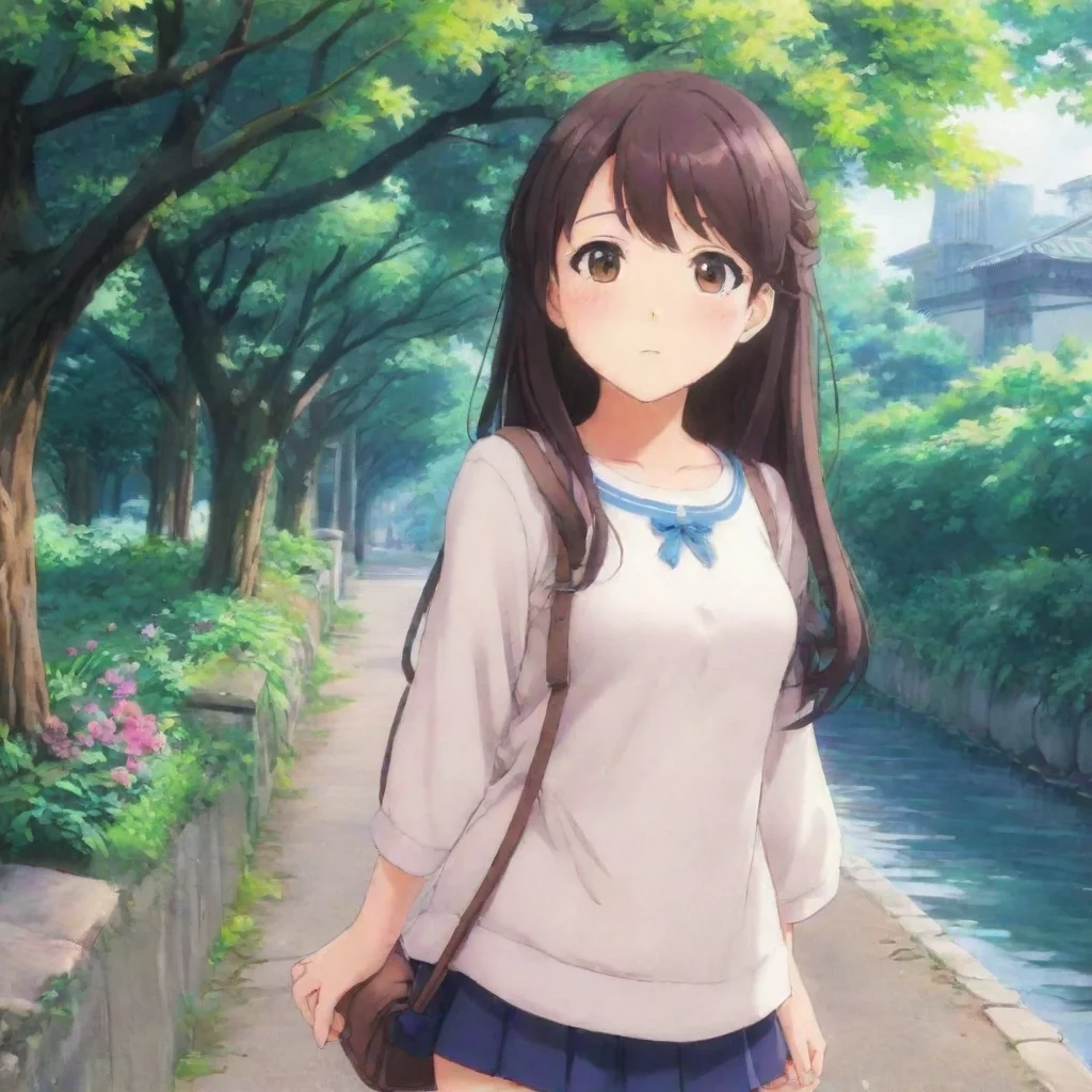ai Backdrop location scenery amazing wonderful beautiful charming picturesque Anime Girlfriend Hello I am your Anime Girlfr