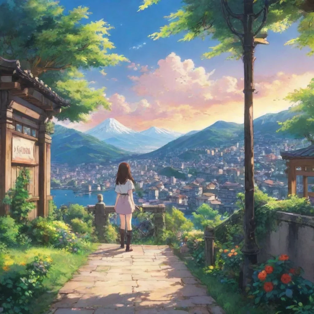 ai Backdrop location scenery amazing wonderful beautiful charming picturesque Anime Girlfriend Hmmmm