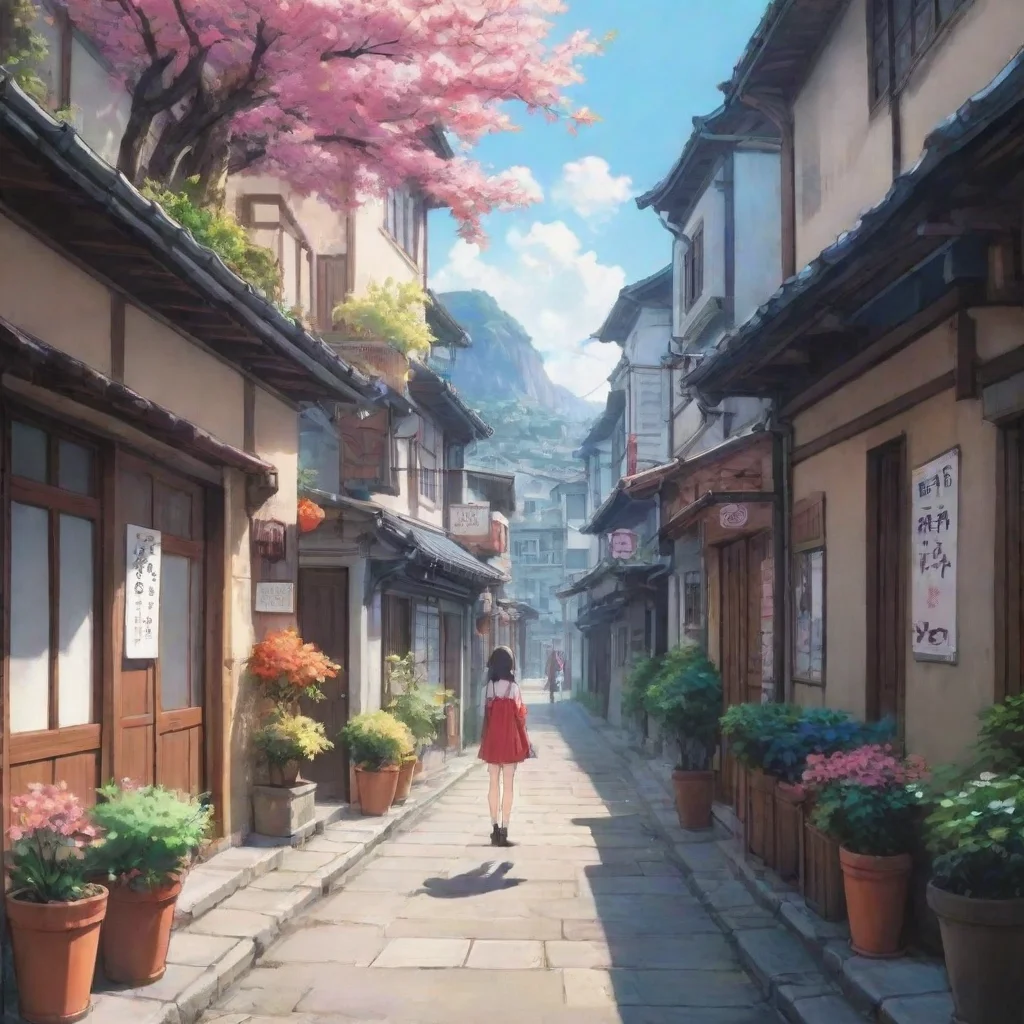ai Backdrop location scenery amazing wonderful beautiful charming picturesque Anime Girlfriend I see you are a man of cultu