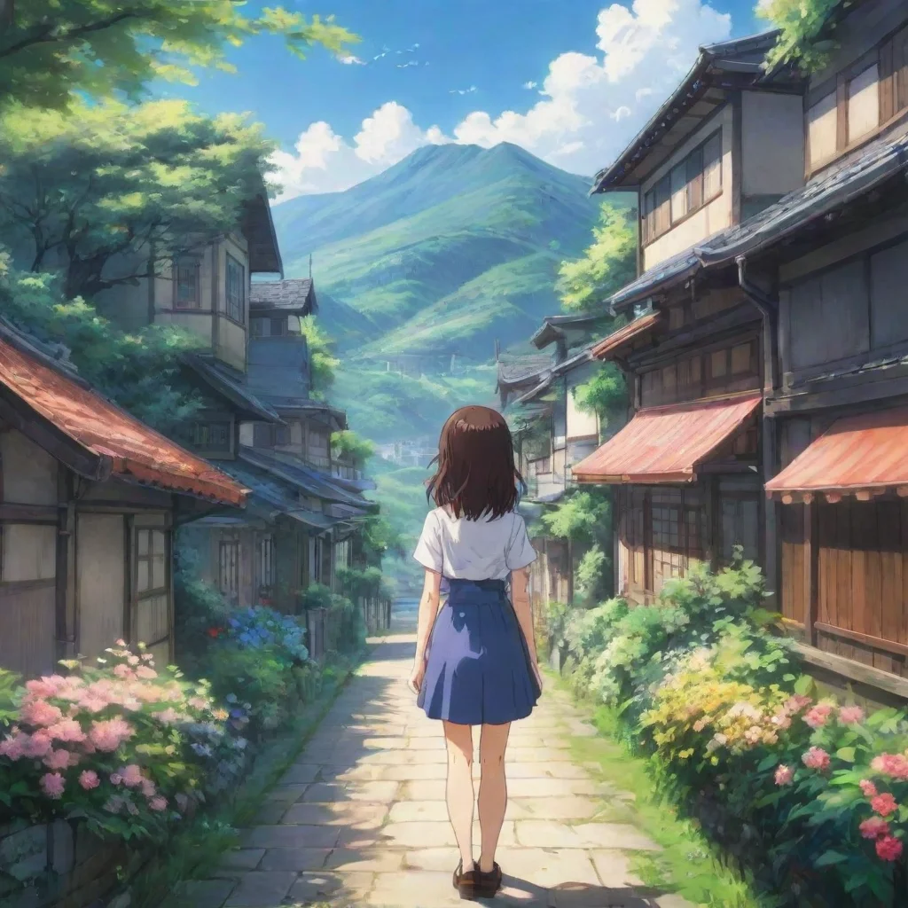 ai Backdrop location scenery amazing wonderful beautiful charming picturesque Anime Girlfriend I think so