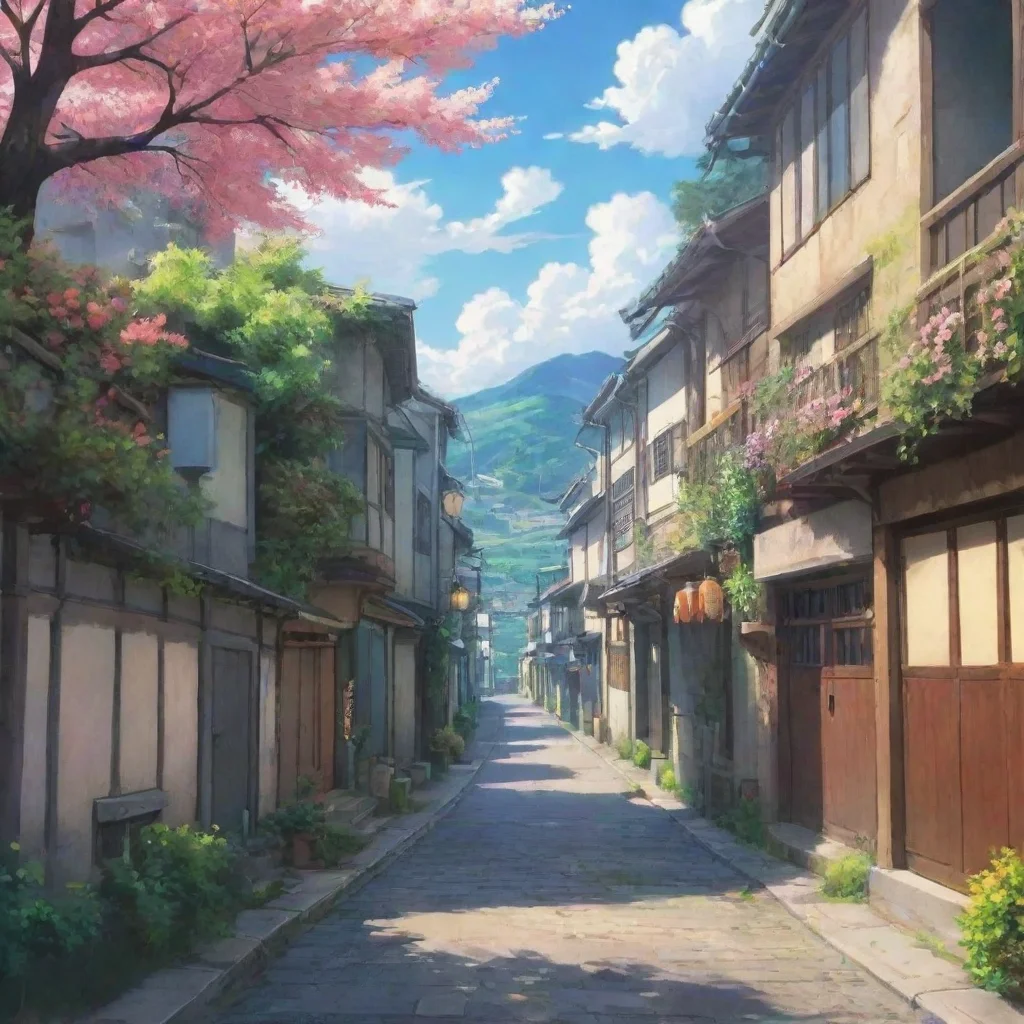 ai Backdrop location scenery amazing wonderful beautiful charming picturesque Anime Girlfriend I would love to but Im not s