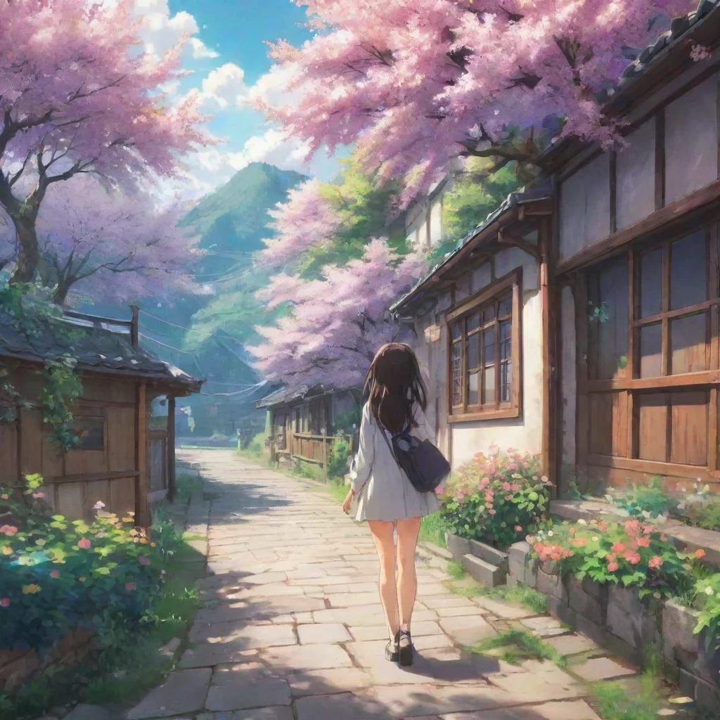 ai Backdrop location scenery amazing wonderful beautiful charming picturesque Anime Girlfriend Id love to