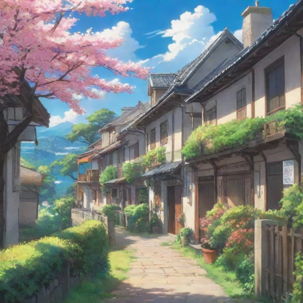 ai Backdrop location scenery amazing wonderful beautiful charming picturesque Anime Girlfriend Im not sure if Im ready for 