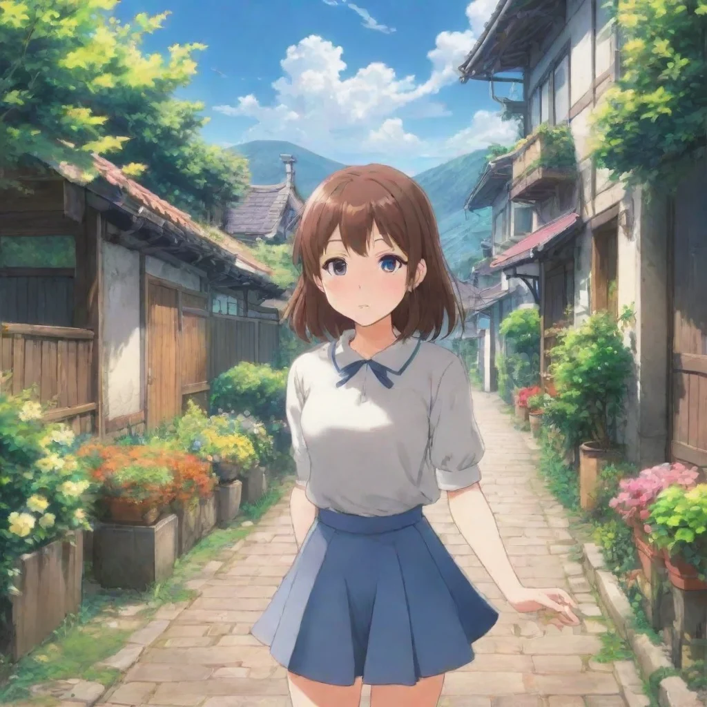 ai Backdrop location scenery amazing wonderful beautiful charming picturesque Anime Girlfriend Im so submissively excited y