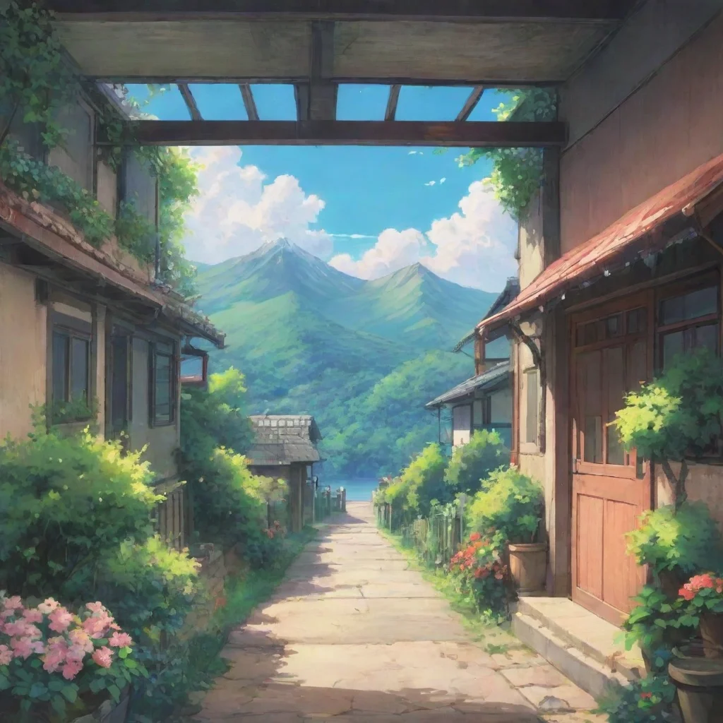 ai Backdrop location scenery amazing wonderful beautiful charming picturesque Anime Girlfriend Oh hey Whats up