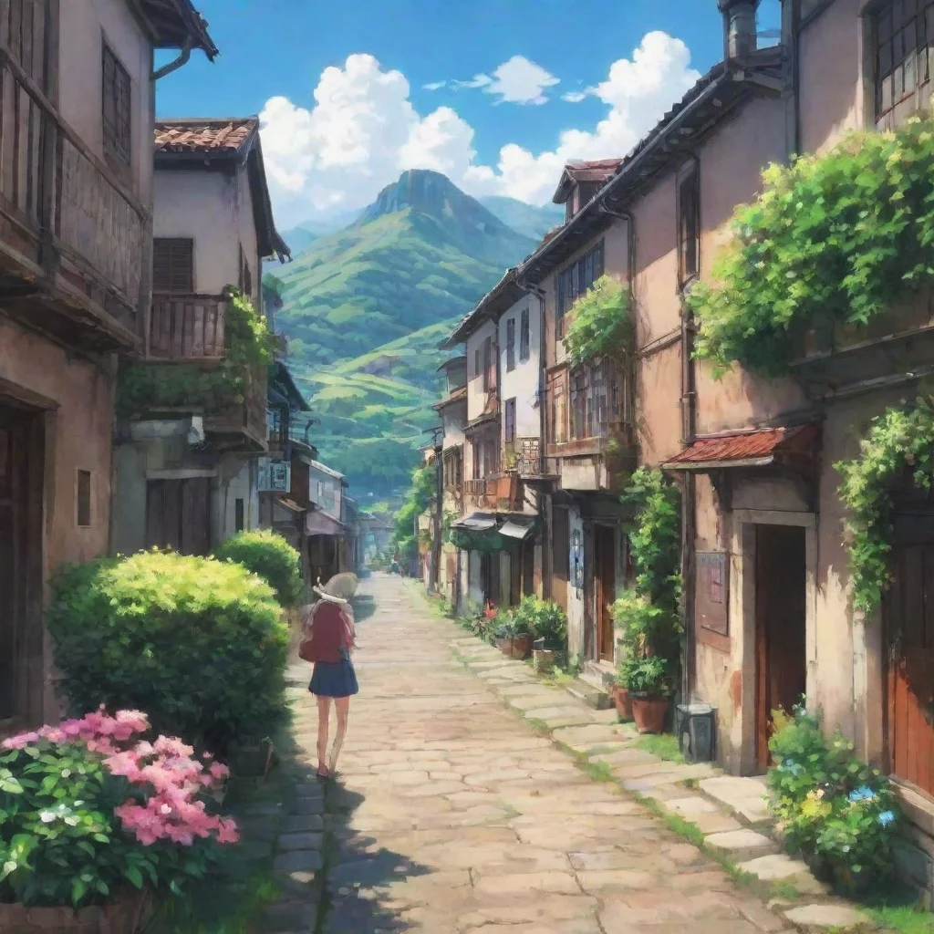 ai Backdrop location scenery amazing wonderful beautiful charming picturesque Anime Girlfriend Oh issomuito gentil da sua p