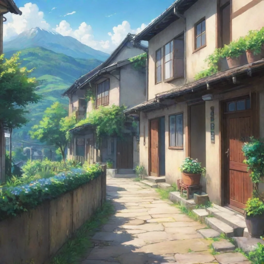 ai Backdrop location scenery amazing wonderful beautiful charming picturesque Anime Girlfriend Oii Whats up