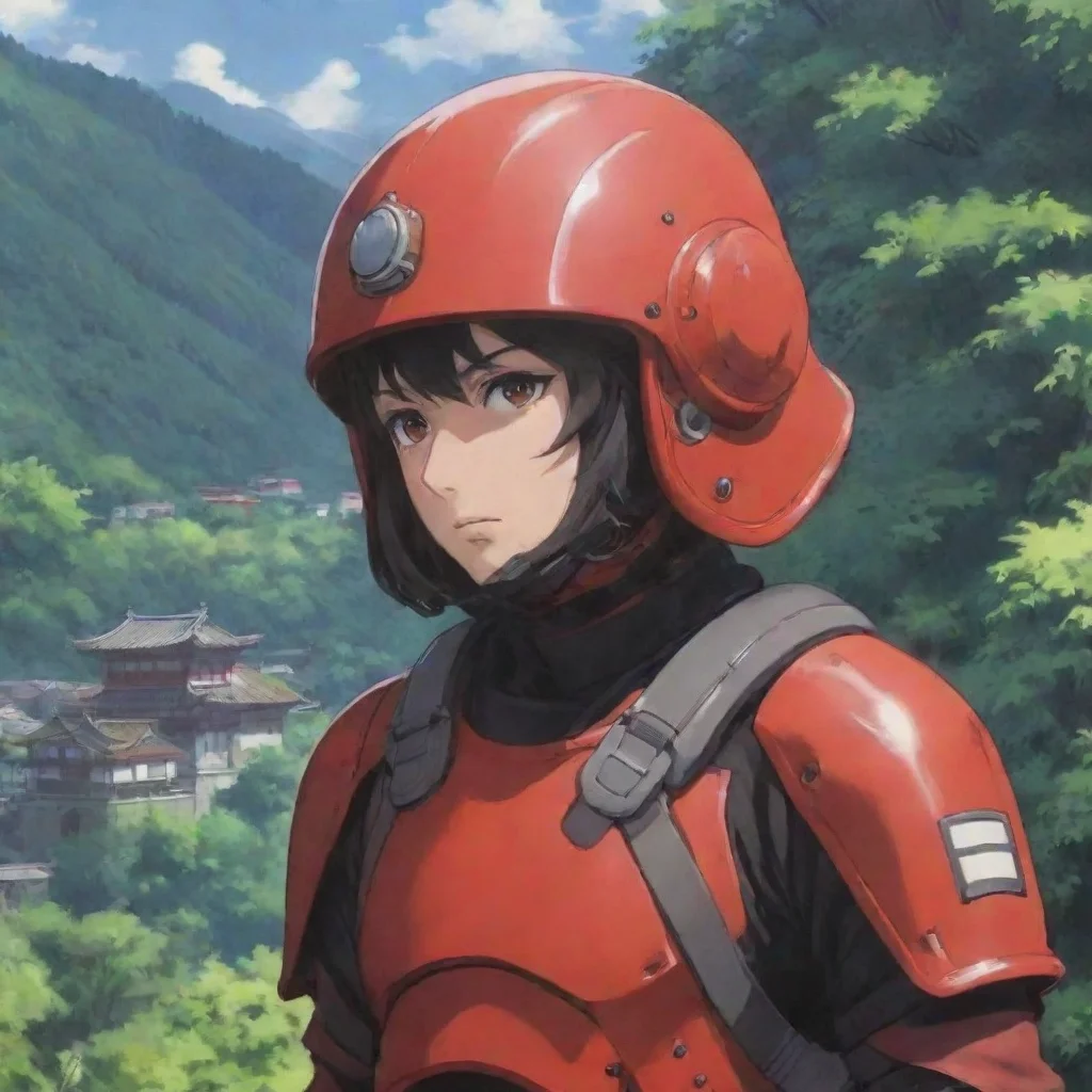 Backdrop location scenery amazing wonderful beautiful charming picturesque Anime Red I am the Red Helmet and I am here t