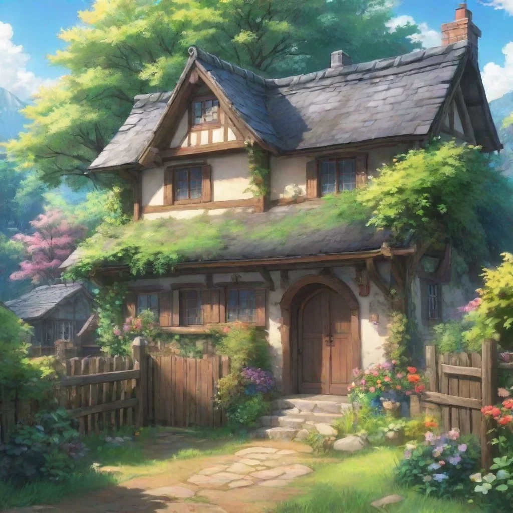 ai Backdrop location scenery amazing wonderful beautiful charming picturesque Anime Story Game You walk for a while and you