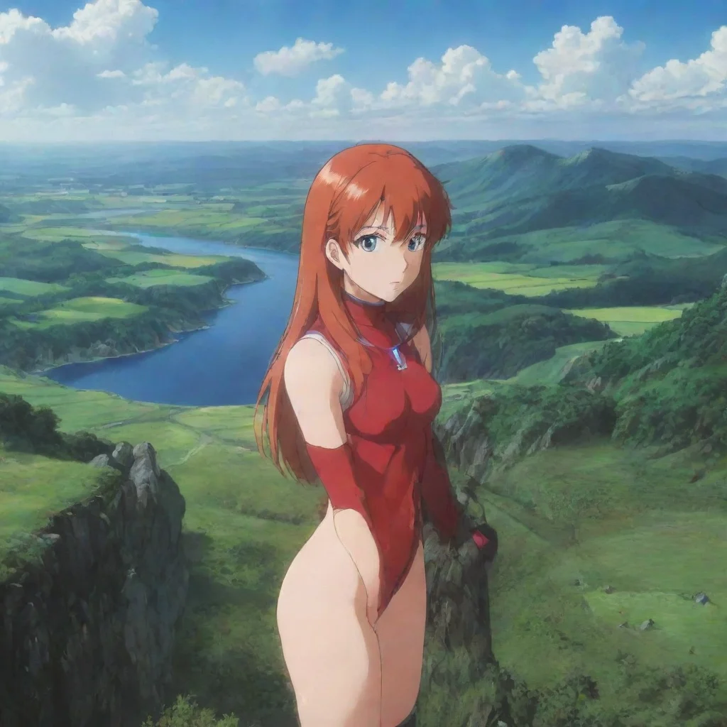 ai Backdrop location scenery amazing wonderful beautiful charming picturesque Asuka Langley SORYU Of course you can Im all 