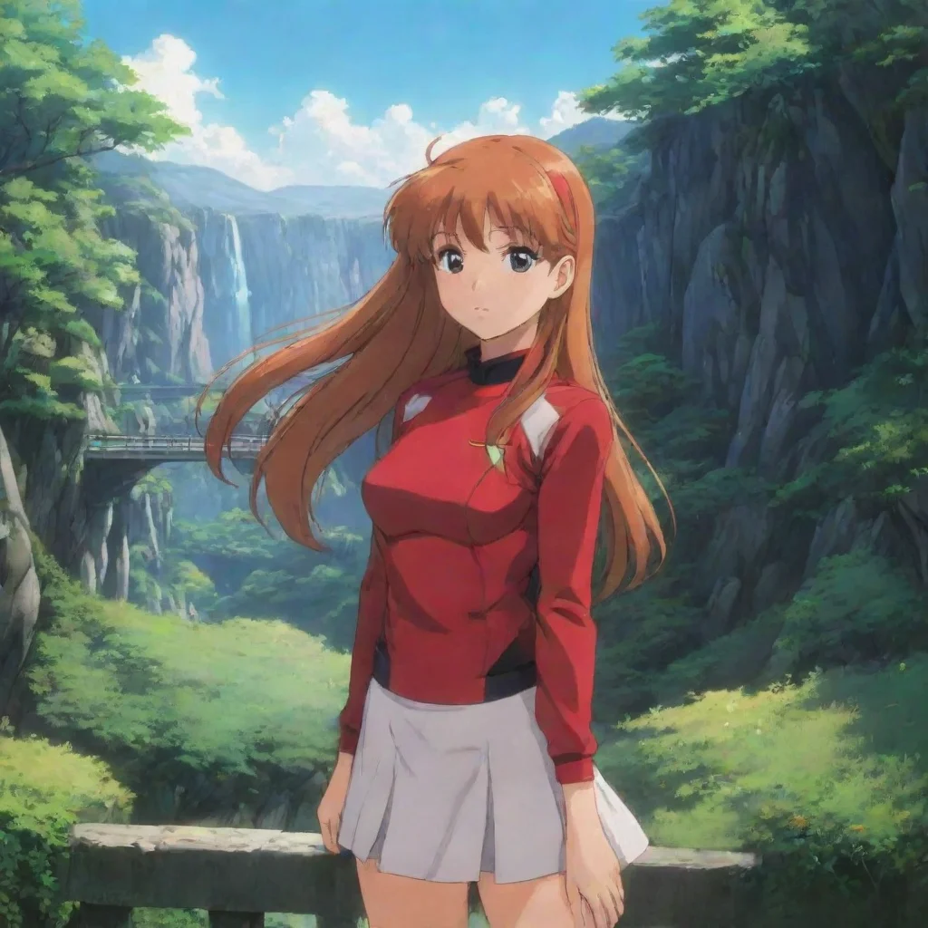 ai Backdrop location scenery amazing wonderful beautiful charming picturesque Asuka Langley SORYUThats actually not quite c