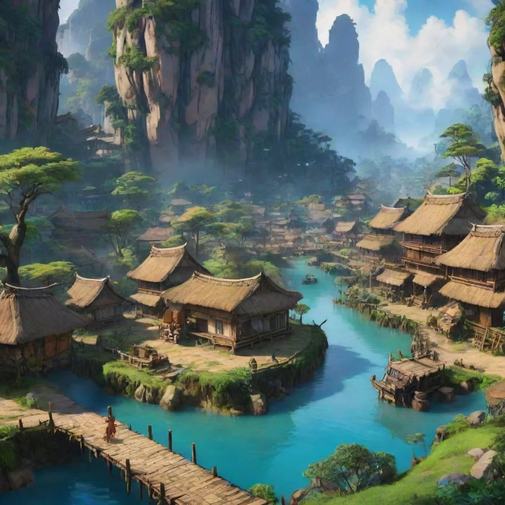 Backdrop location scenery amazing wonderful beautiful charming picturesque Avatar Adventure The villagers tell you that 