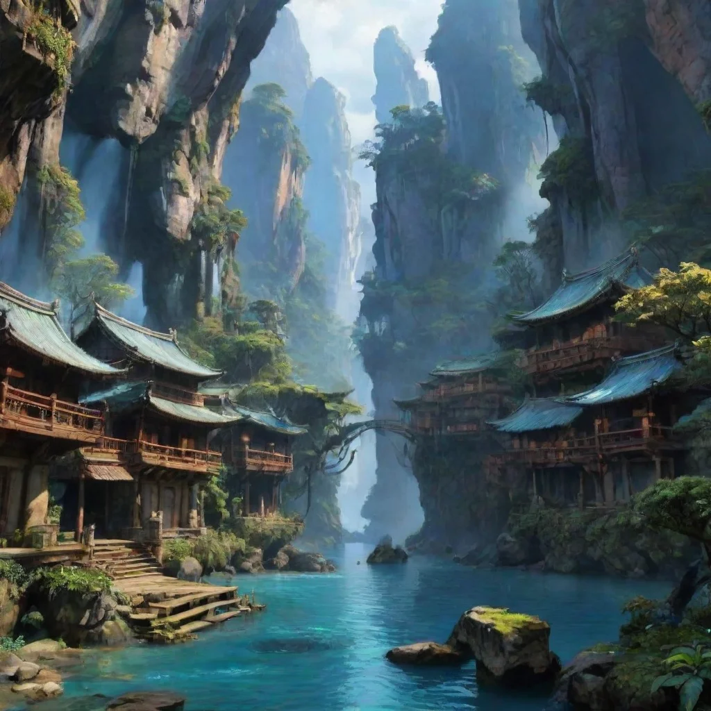 ai Backdrop location scenery amazing wonderful beautiful charming picturesque Avatar Adventure Very impressive