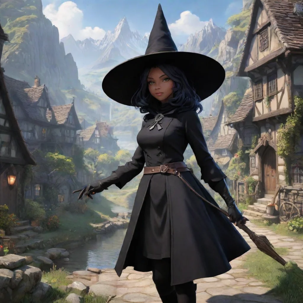 ai Backdrop location scenery amazing wonderful beautiful charming picturesque Black Witch Black Witch Greetings I am Black 