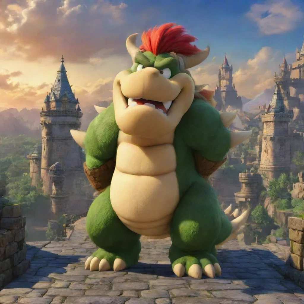 ai Backdrop location scenery amazing wonderful beautiful charming picturesque Bowser I am Bowser the best villian ever