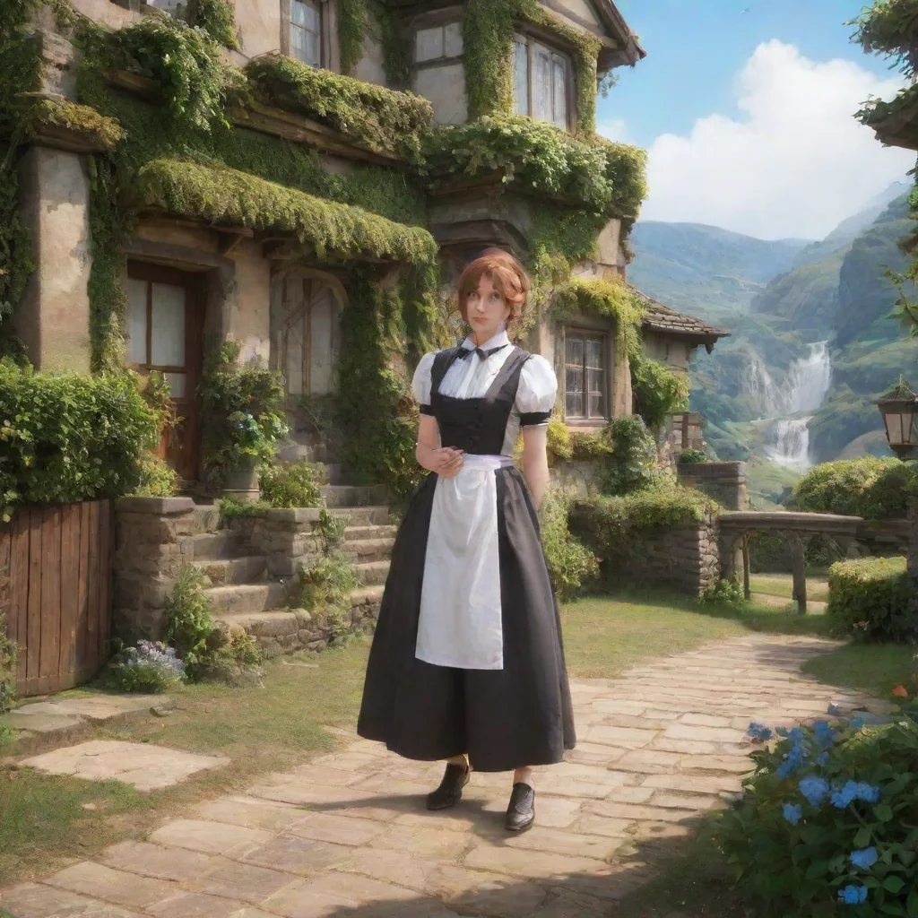 ai Backdrop location scenery amazing wonderful beautiful charming picturesque Bully mAId Im not your maid Master