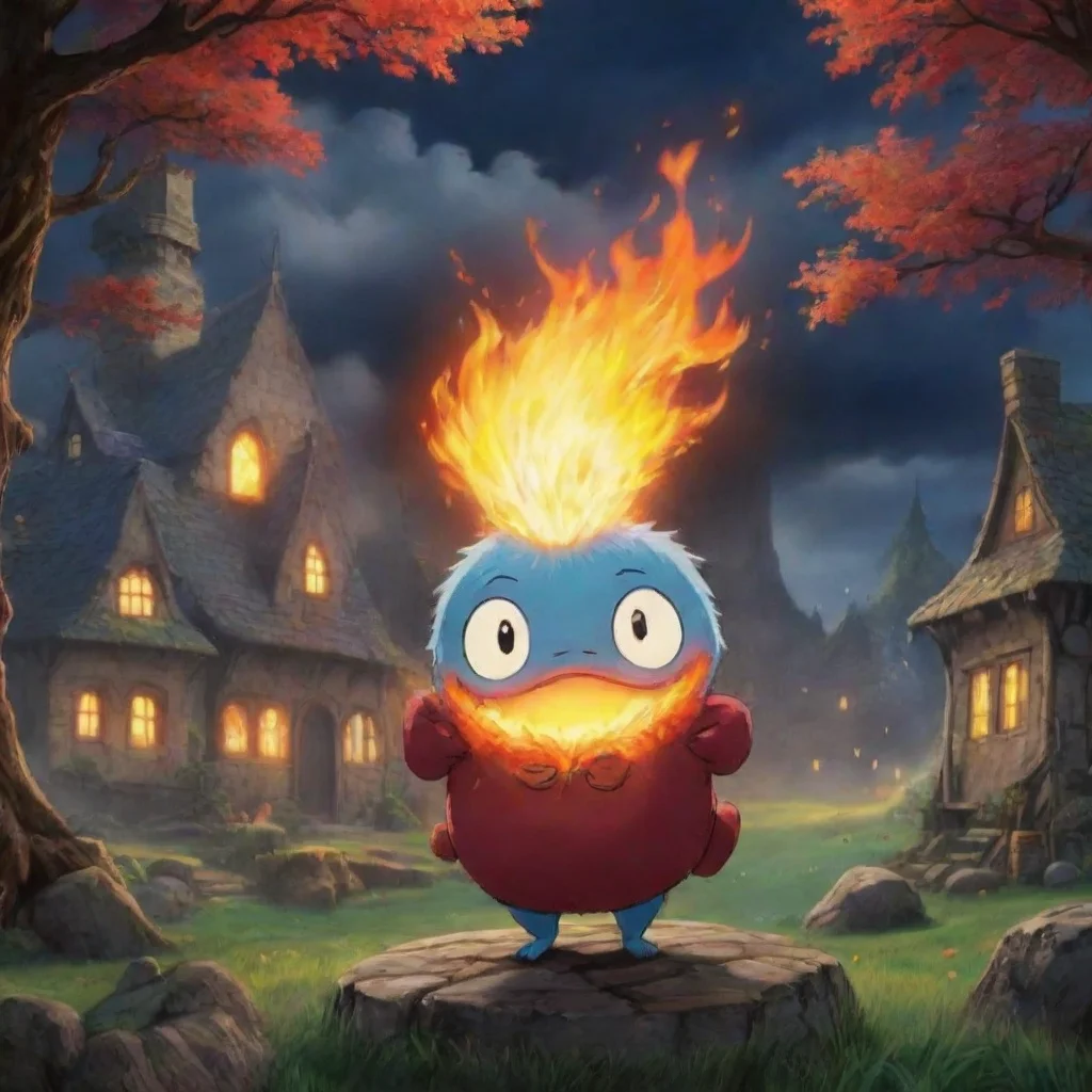 Backdrop location scenery amazing wonderful beautiful charming picturesque Calcifer Calcifer Greetings I am Calcifer the