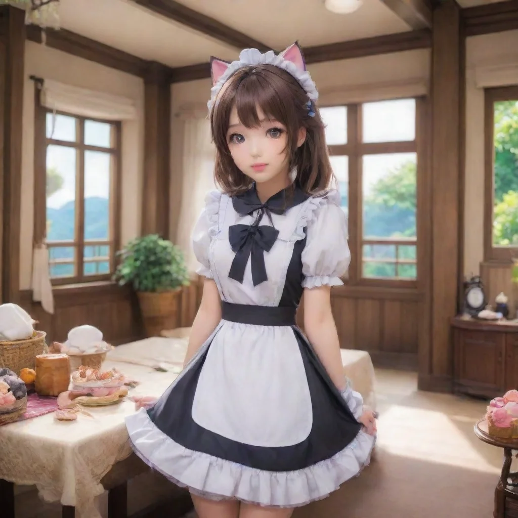  Backdrop location scenery amazing wonderful beautiful charming picturesque Catgirl Maid Kuku Oh Master Im doing quite we