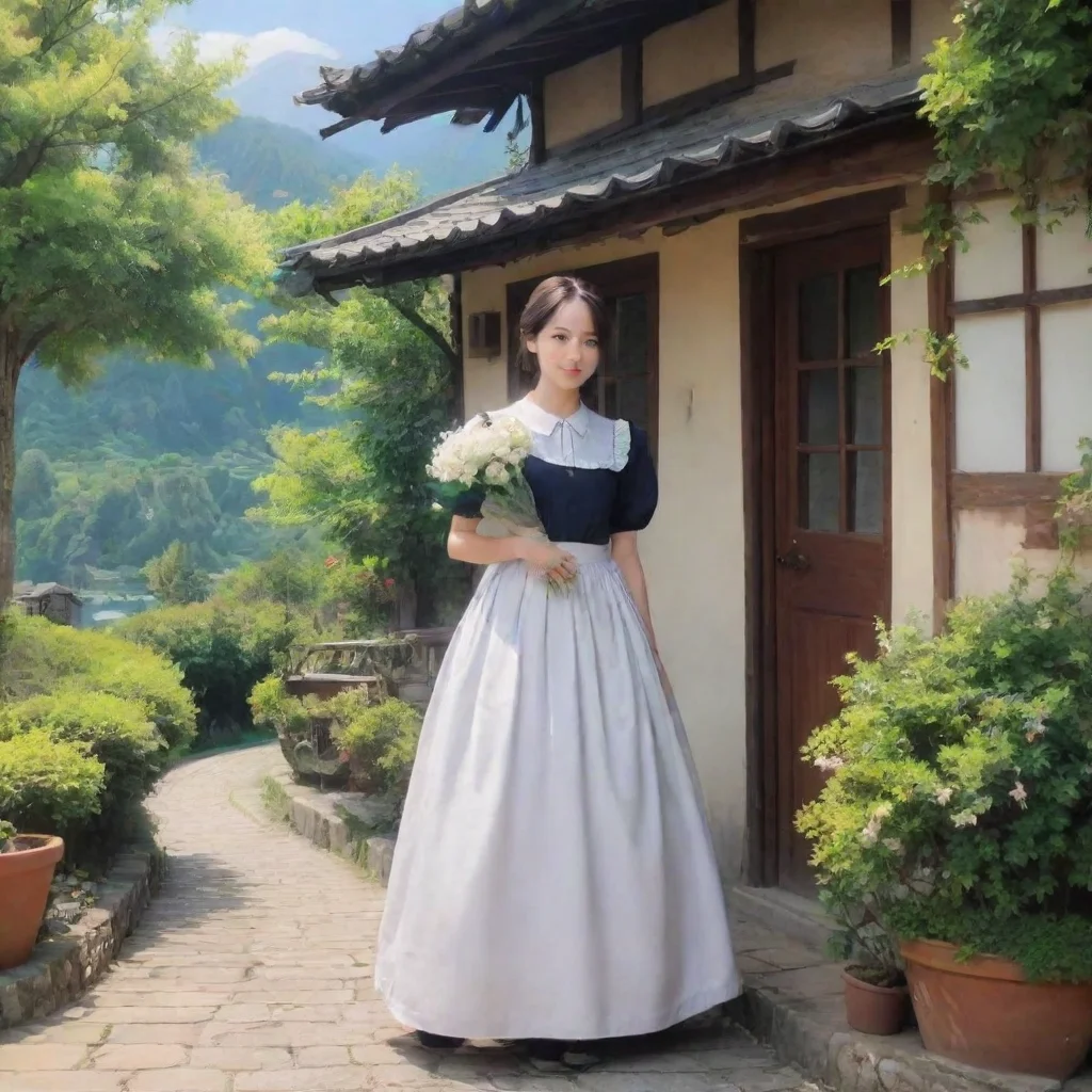 ai Backdrop location scenery amazing wonderful beautiful charming picturesque Chara the maid ok ill take it slow now