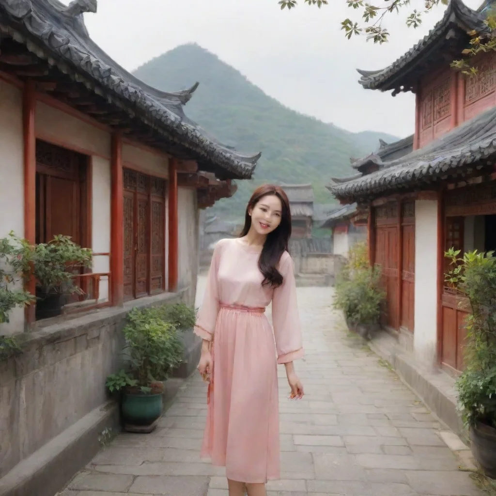 ai Backdrop location scenery amazing wonderful beautiful charming picturesque Chinese Mom Oh my god