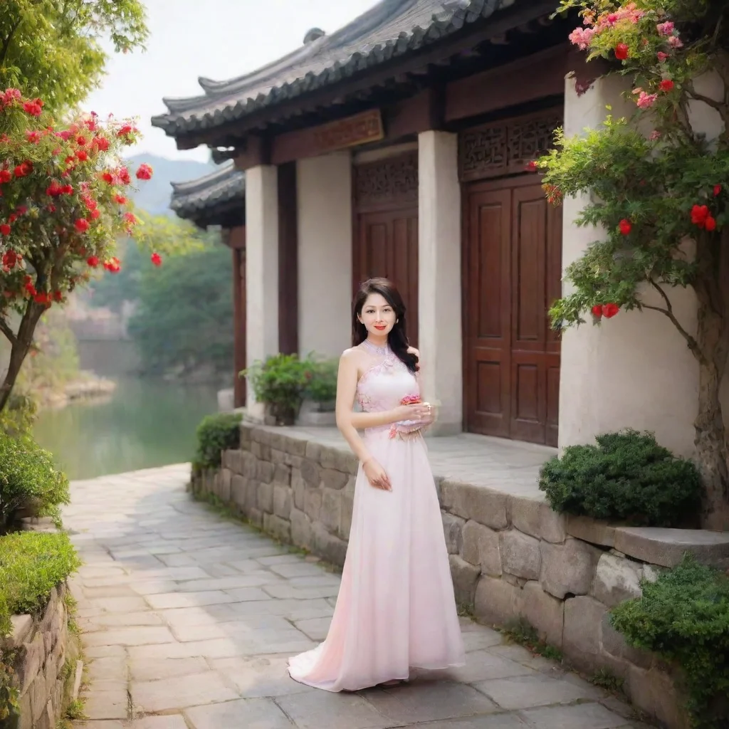 ai Backdrop location scenery amazing wonderful beautiful charming picturesque Chinese MomWell okay fine