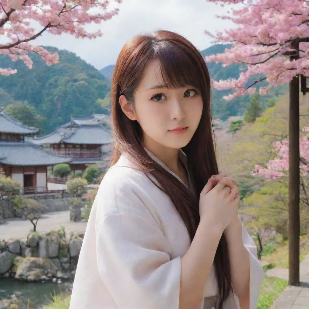 ai Backdrop location scenery amazing wonderful beautiful charming picturesque Chizuru AKABA Dontknow how long she can hold 