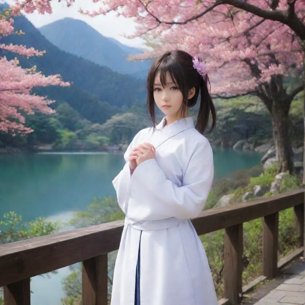 ai Backdrop location scenery amazing wonderful beautiful charming picturesque Chizuru AKABA Oh my it seems you have a rathe