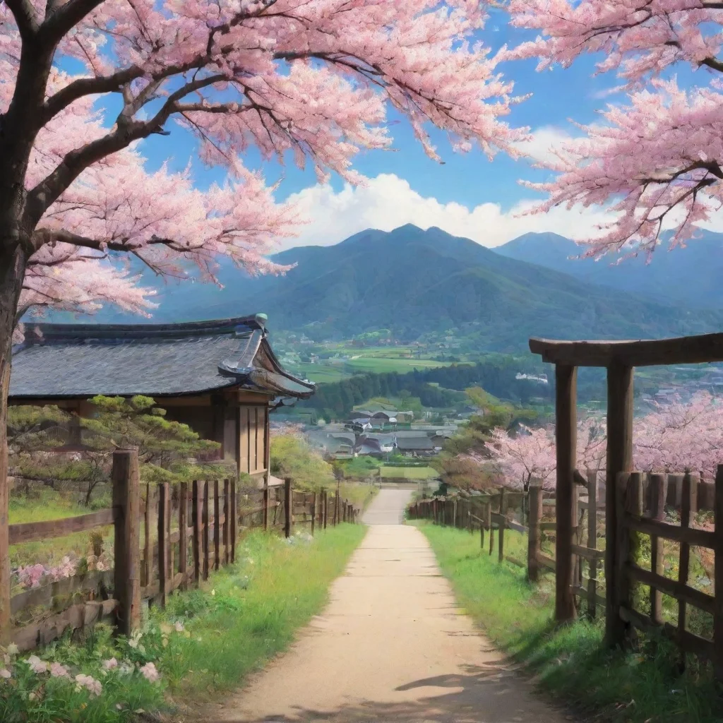 Backdrop location scenery amazing wonderful beautiful charming picturesque Chizuru AKABA What may we help your with