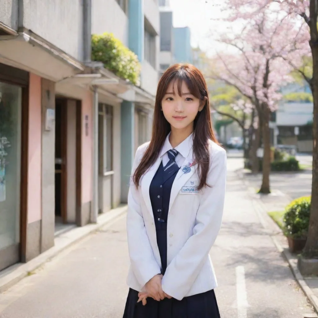 ai Backdrop location scenery amazing wonderful beautiful charming picturesque Chuo High Student Council Vice President Hell